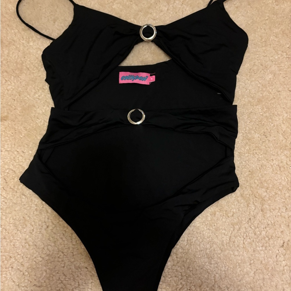 Amethyst Cut Out Bodysuit